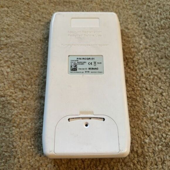 Turning Technologies Device Clicker RCQR-01 - Picture 4 of 5